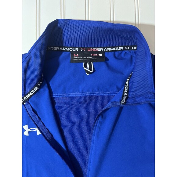 Under Armour Pullover Men’s Small Motivate 2.0 Short Sleeve Shirt 1/2 Zip - Picture 4 of 7